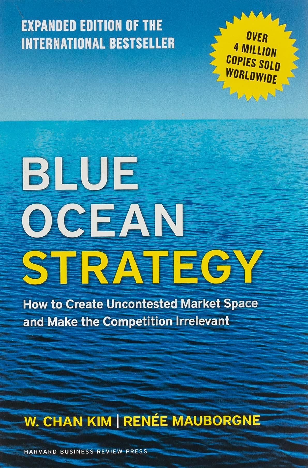 Blue Ocean Strategy – W. Chan Kim & Reneé Mauborgne  könyvborító