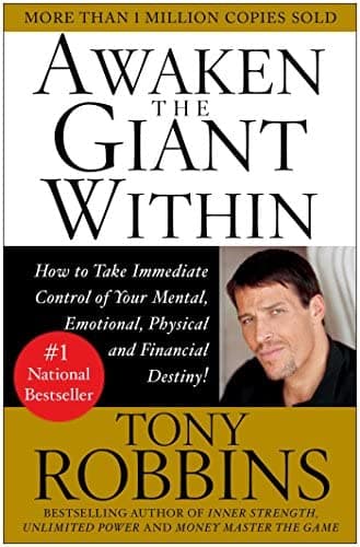 Awaken the Giant within – Tony Robbins  könyvborító