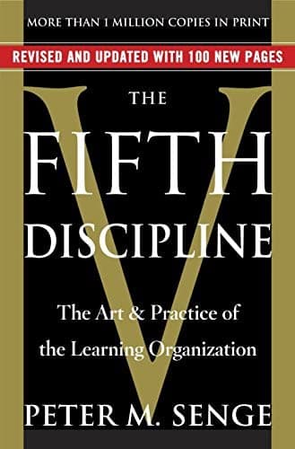 The Fifth Discipline – Peter M Senge könyvborító