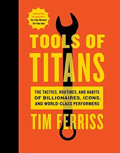 Tools of Titans – Tim Ferris  könyvborító