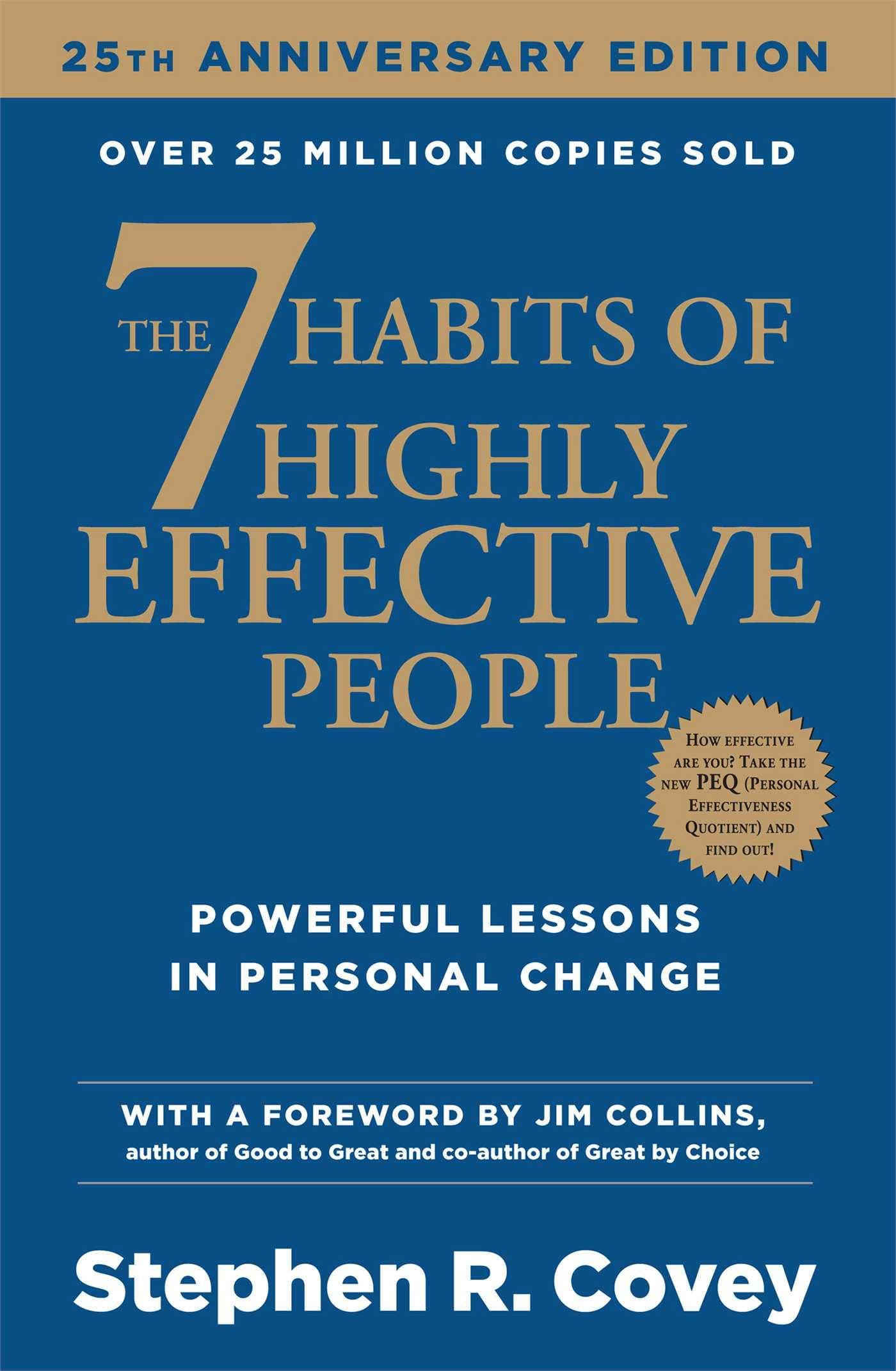 7 Habits of Highly Effective People – Stephen R. Covey  könyvborító