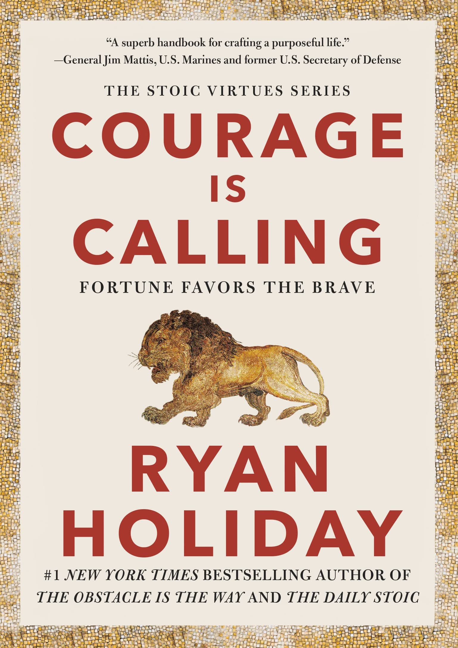 Courage is Calling – Ryan Holiday könyvborító