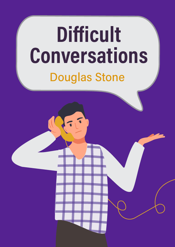 Difficult Conversation – Douglas Stone könyvborító