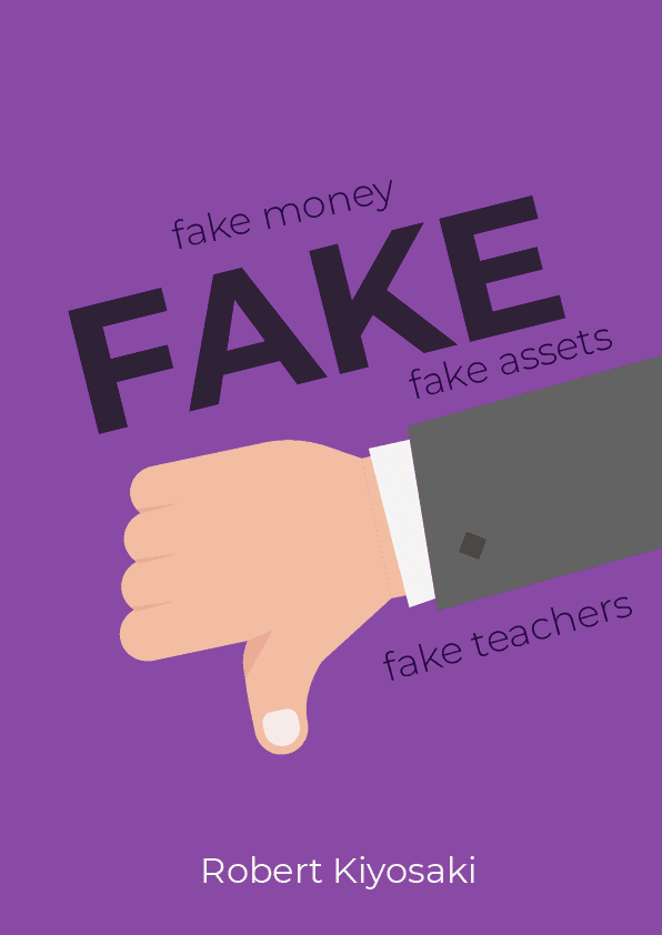 Fake – Robert Kiyosaki könyvborító
