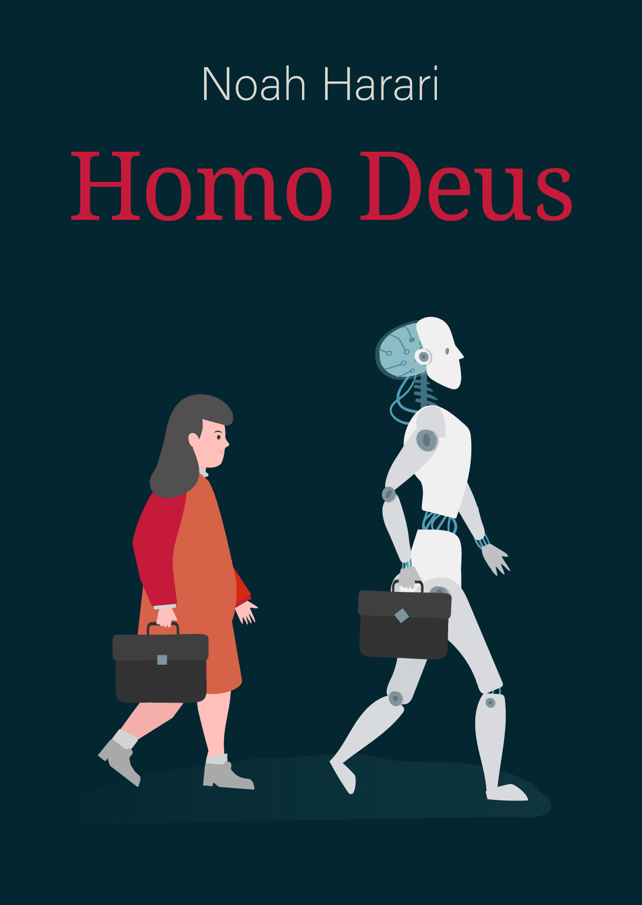 Homo Deus – Yuval Noah Harari  könyvborító