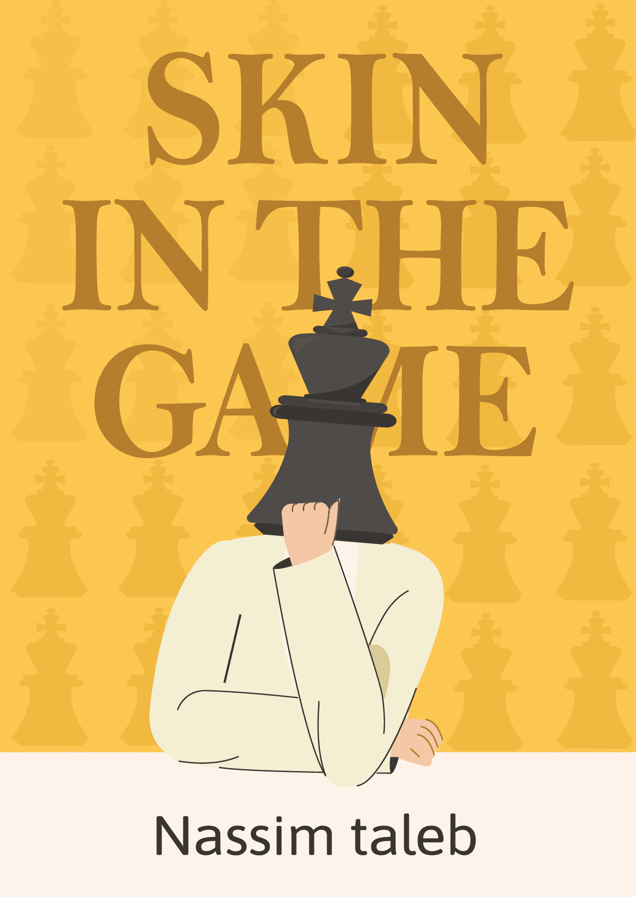 Skin in the Game – Nassim Taleb könyvborító