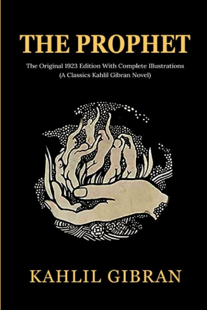 The Prophet – Kahil Gibran könyvborító