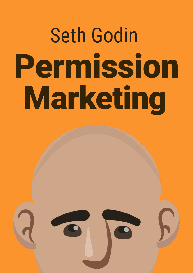 Permission Marketing – Seth Godin könyvborító