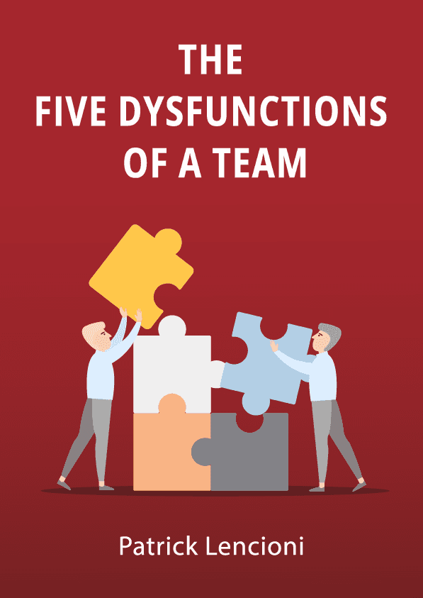 The Five Disfunctions of a Team – Patrick Lencioni könyvborító