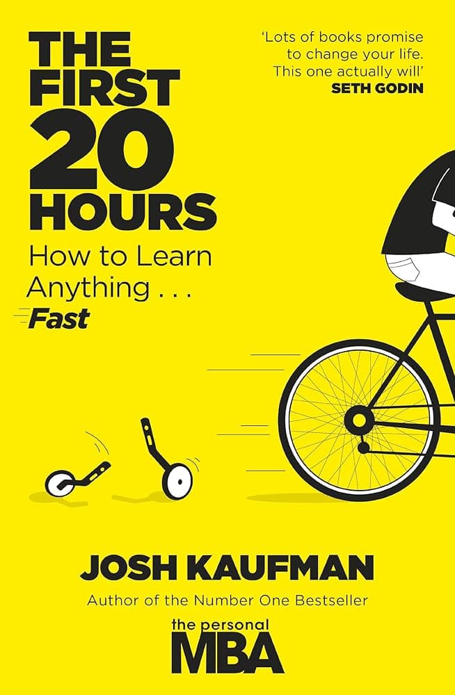 The First 20 Hours – Josh Kaufman könyvborító