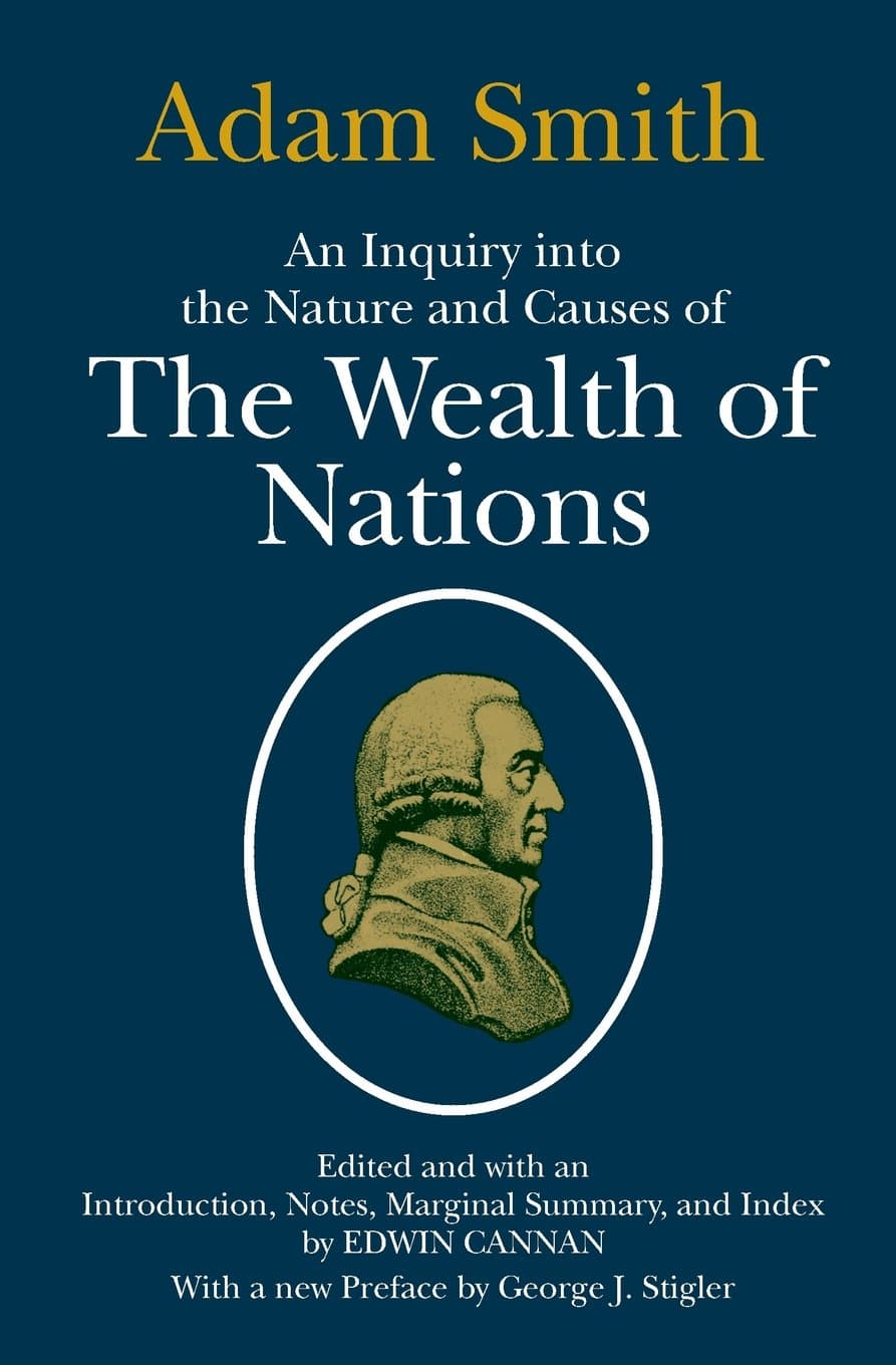 The Wealth of Nations – Adam Smith könyvborító