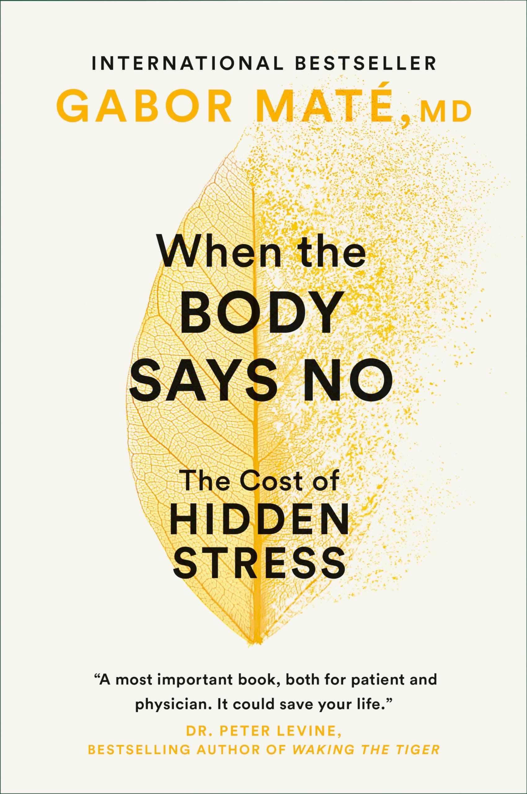 When the body says no – Gábor Máté könyvborító