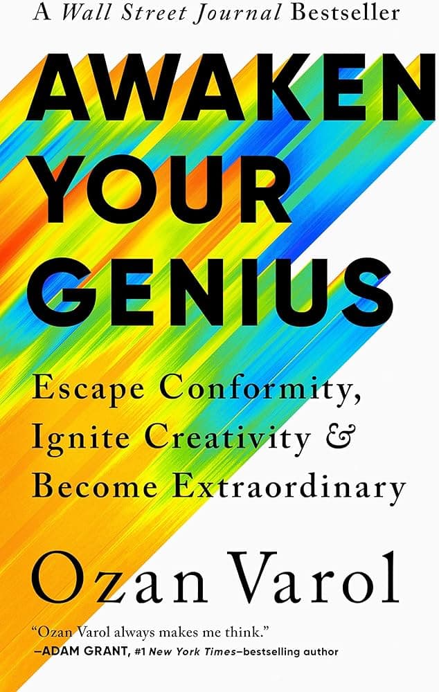 Awaken your genius – Ozan Varol könyvborító