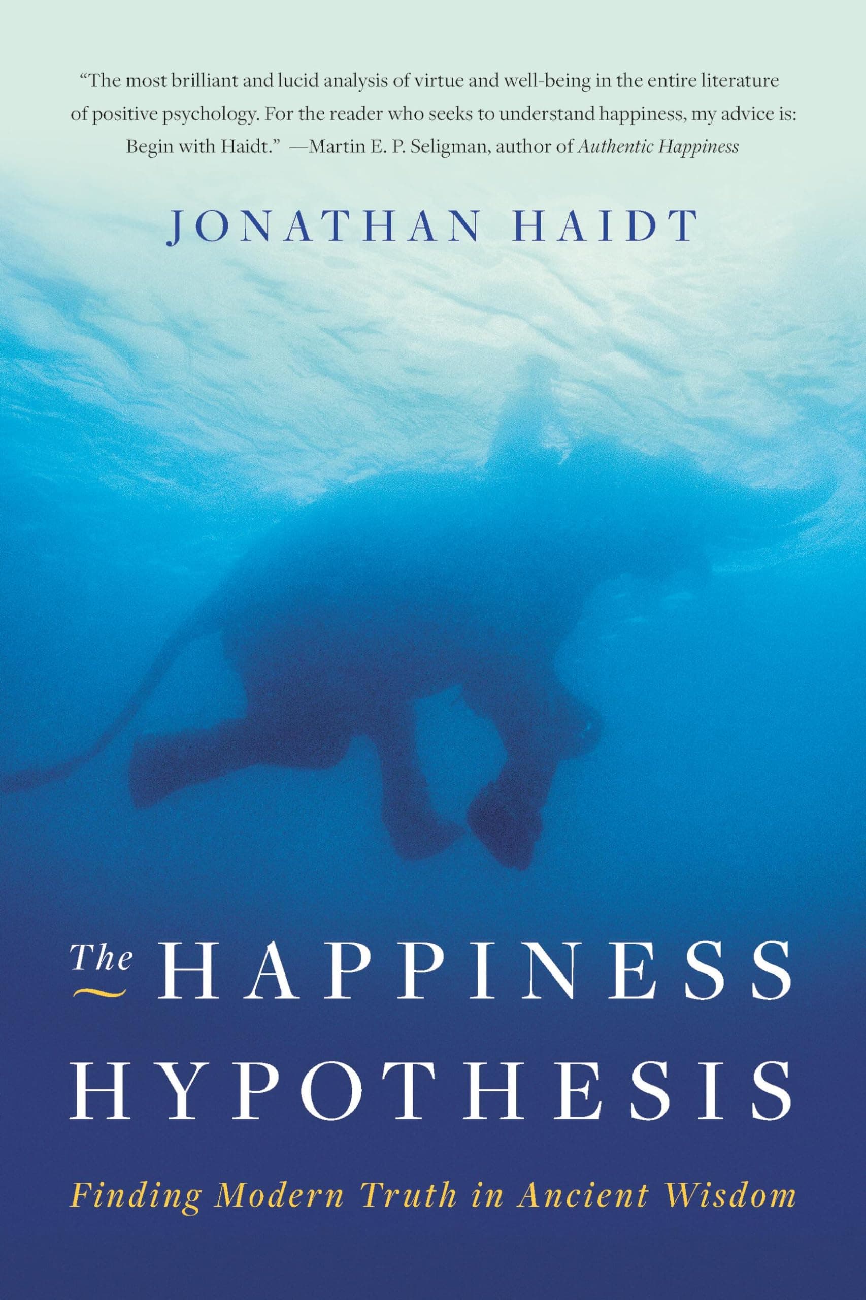The Happiness Hypothesis – Jonathan Haidt könyvborító