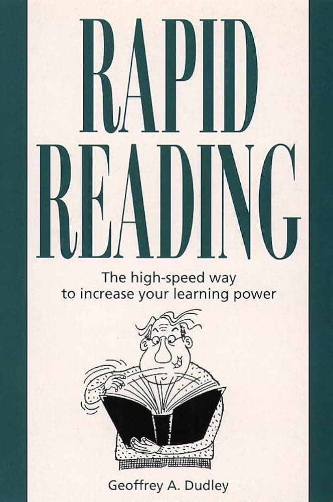 Rapid Reading – Geoffrey A. Dudley könyvborító