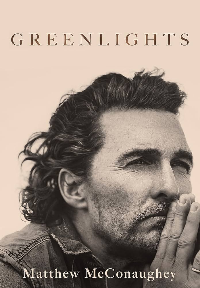 Greenlights – Matthew McConaughey  könyvborító