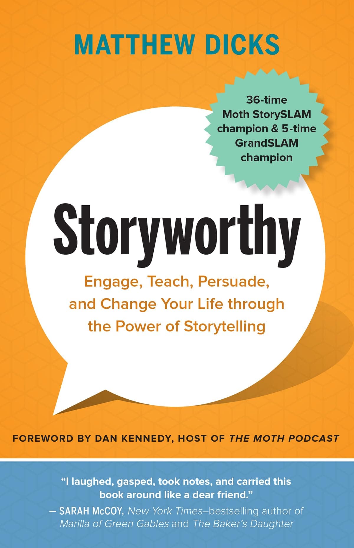 Storyworthy – Matthew Dicks könyvborító