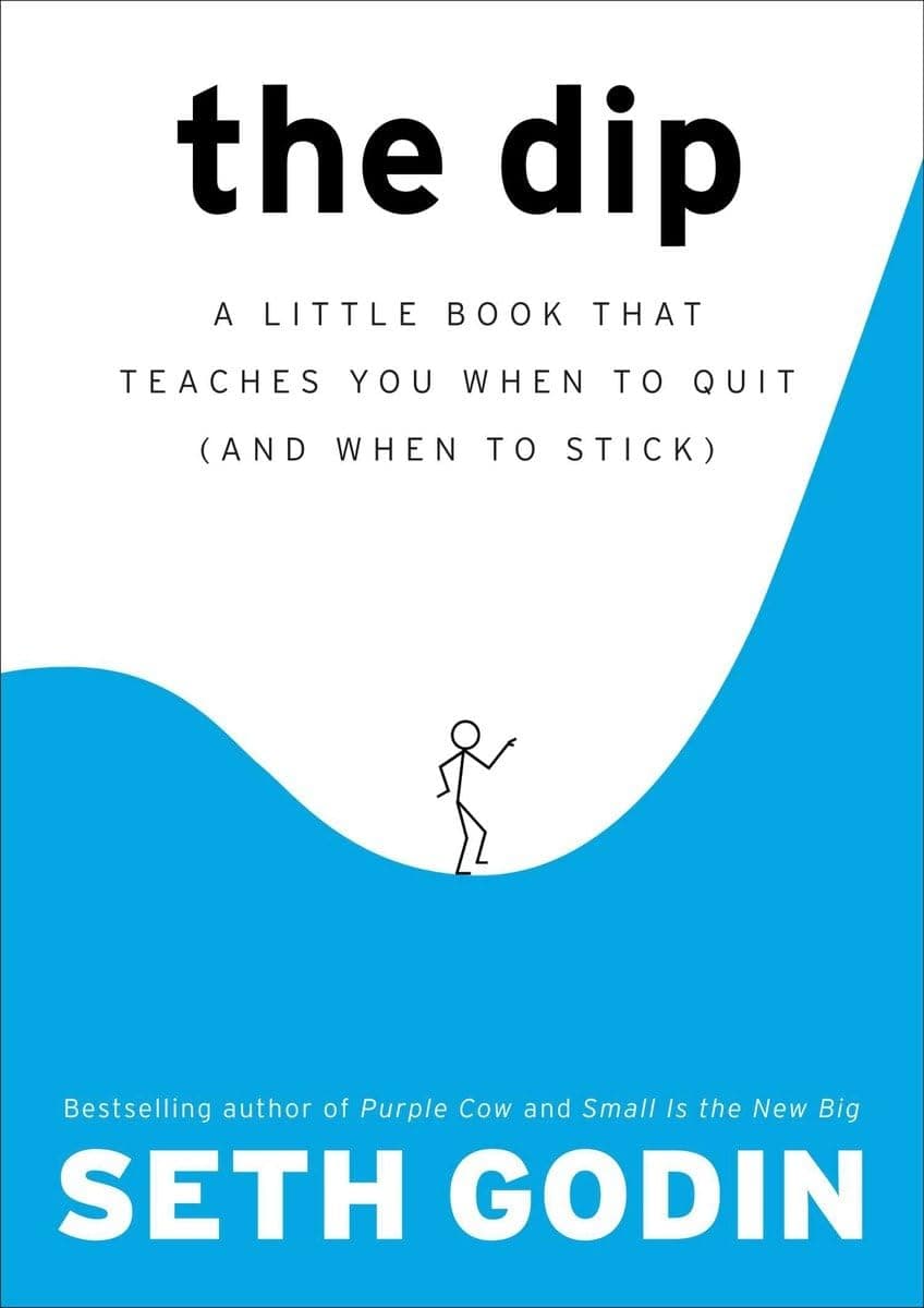 The Dip – Seth Godin könyvborító