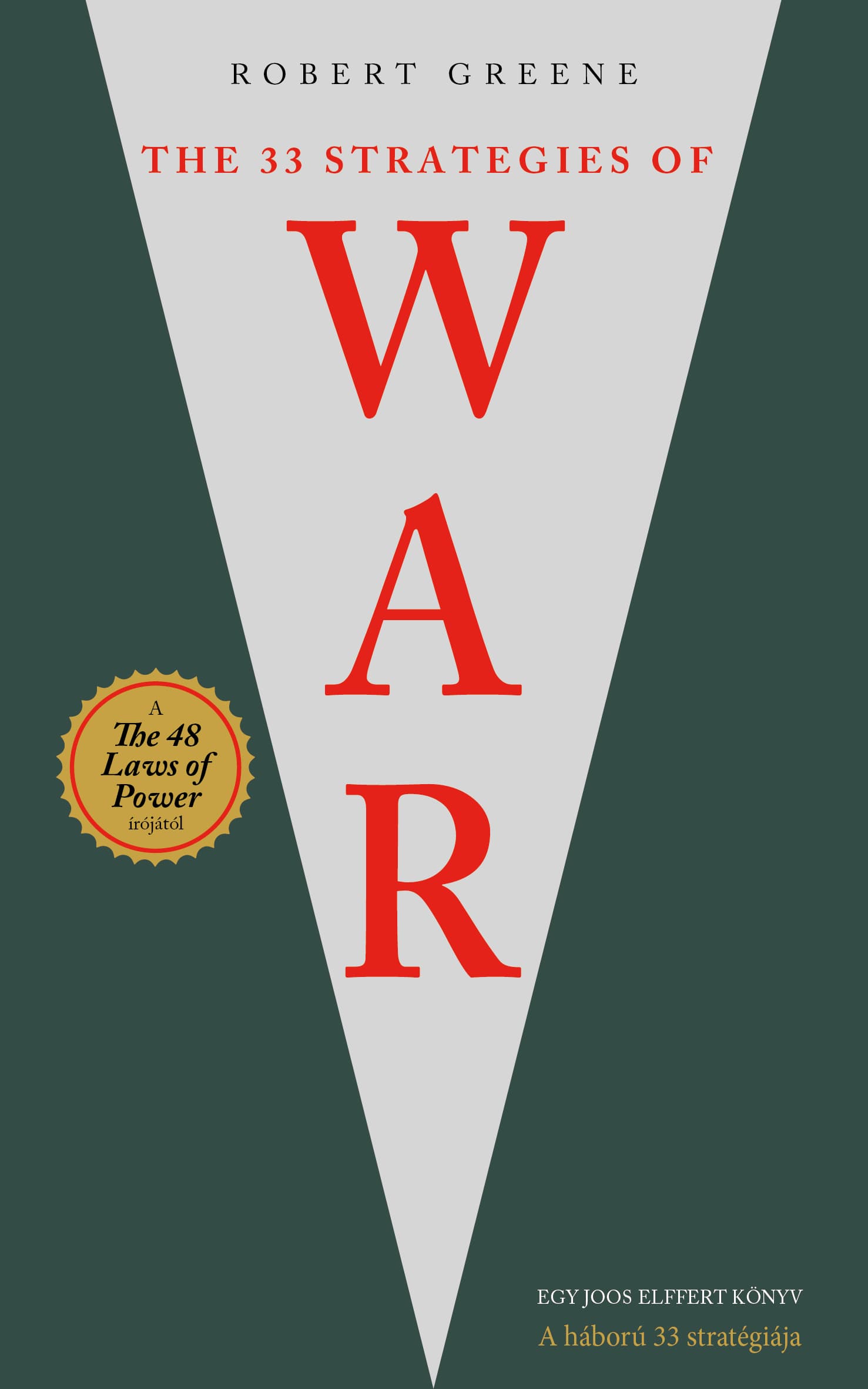The 33 Strategies of War – Robert Greene könyvborító