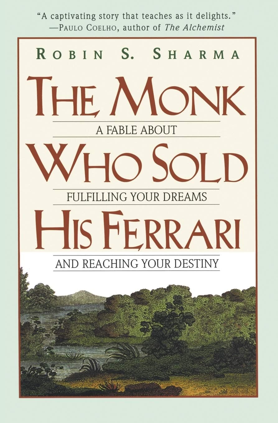 The Monk Who Sold His Ferrari – Robin Sharma  könyvborító