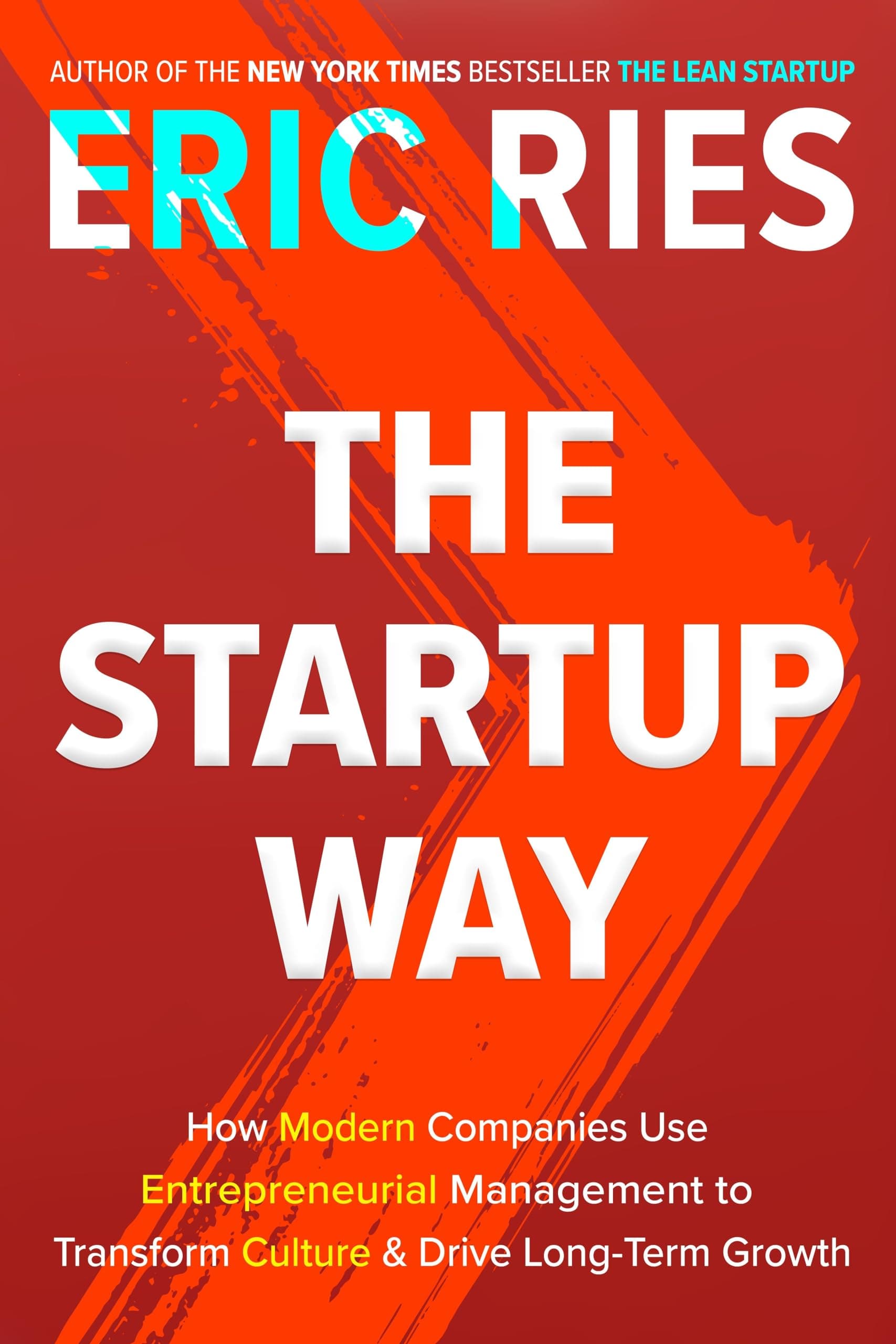 The Start-up Way – Eric Ries könyvborító