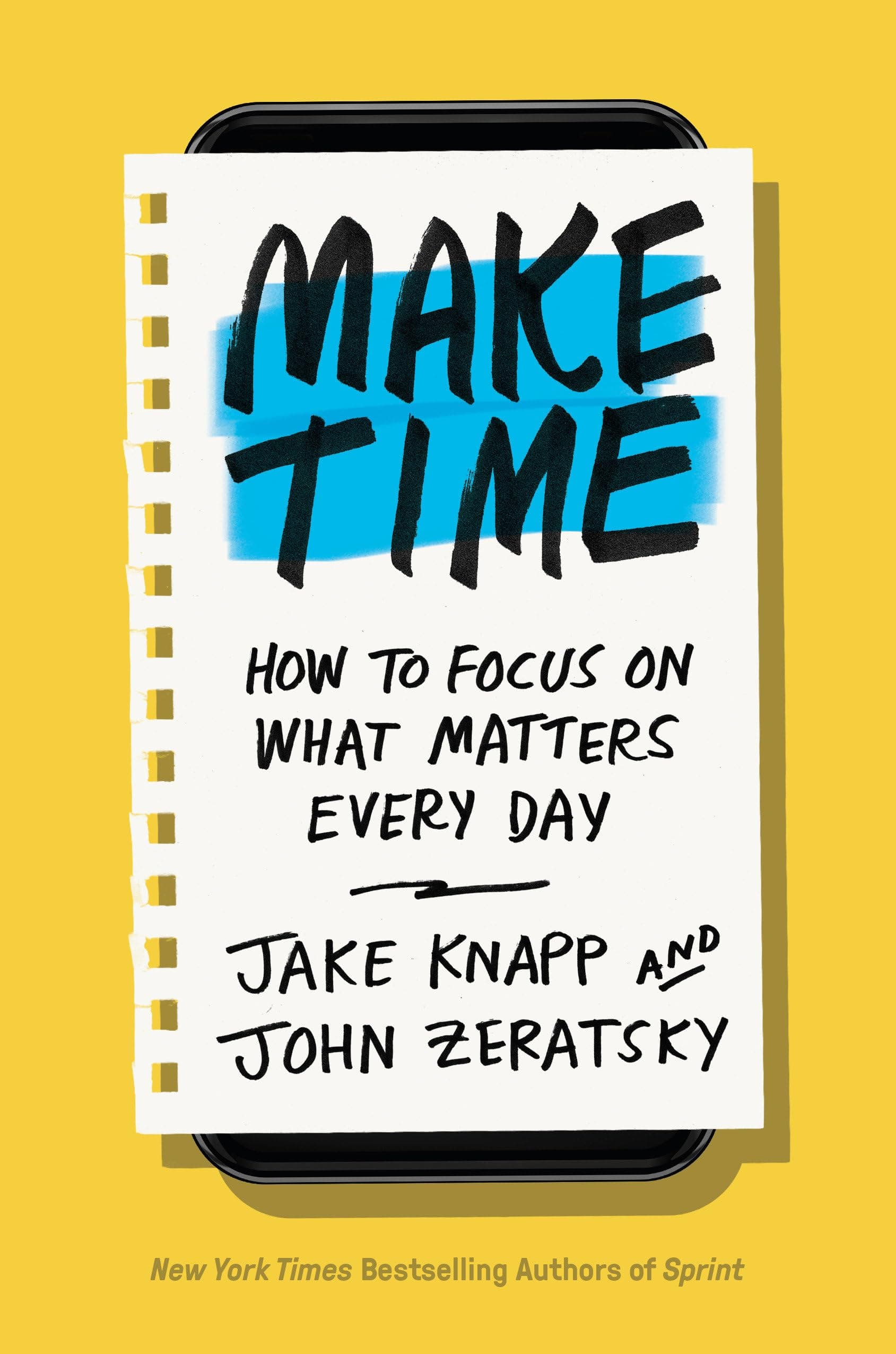 Make Time – Jake Knapp, John Zeratsky könyvborító