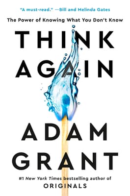 Think Again! – Adam Grant könyvborító