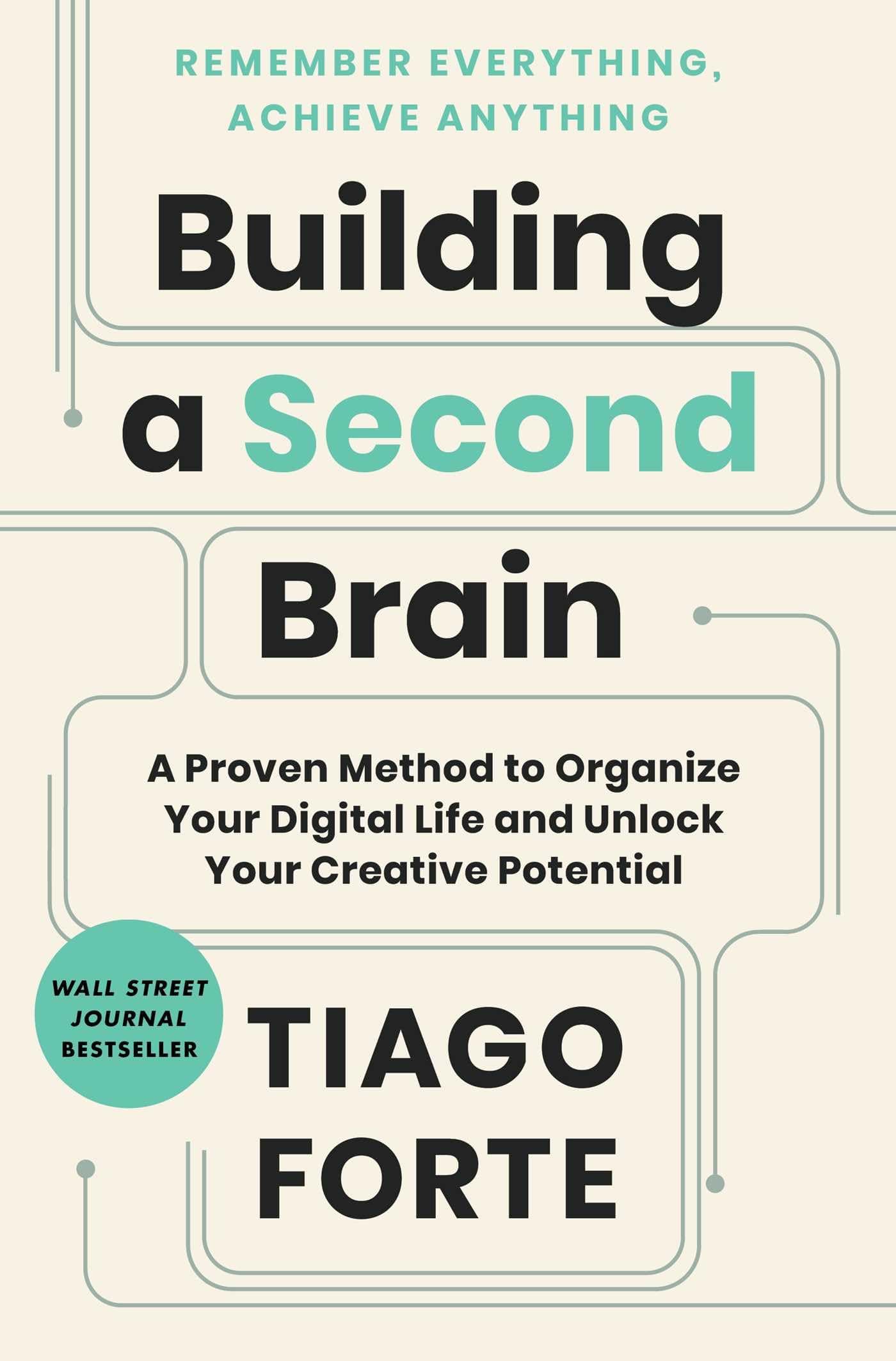 Building a Second Brain – Tiago Forte könyvborító