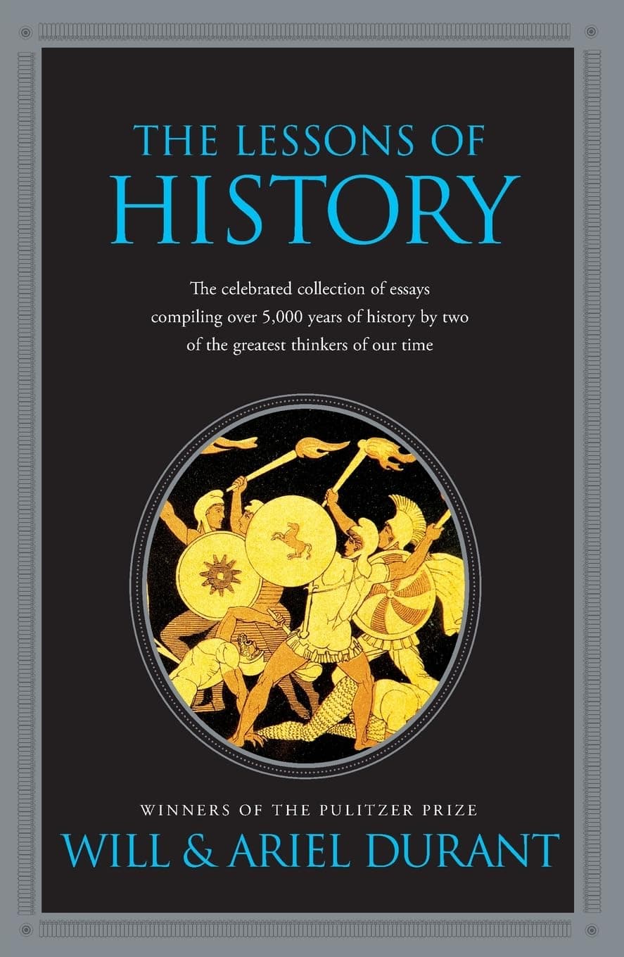 The Lessons of History – Will Durant, Ariel Durant könyvborító