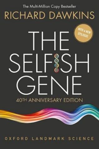 The Selfish Gene – Richard Dawkins könyvborító