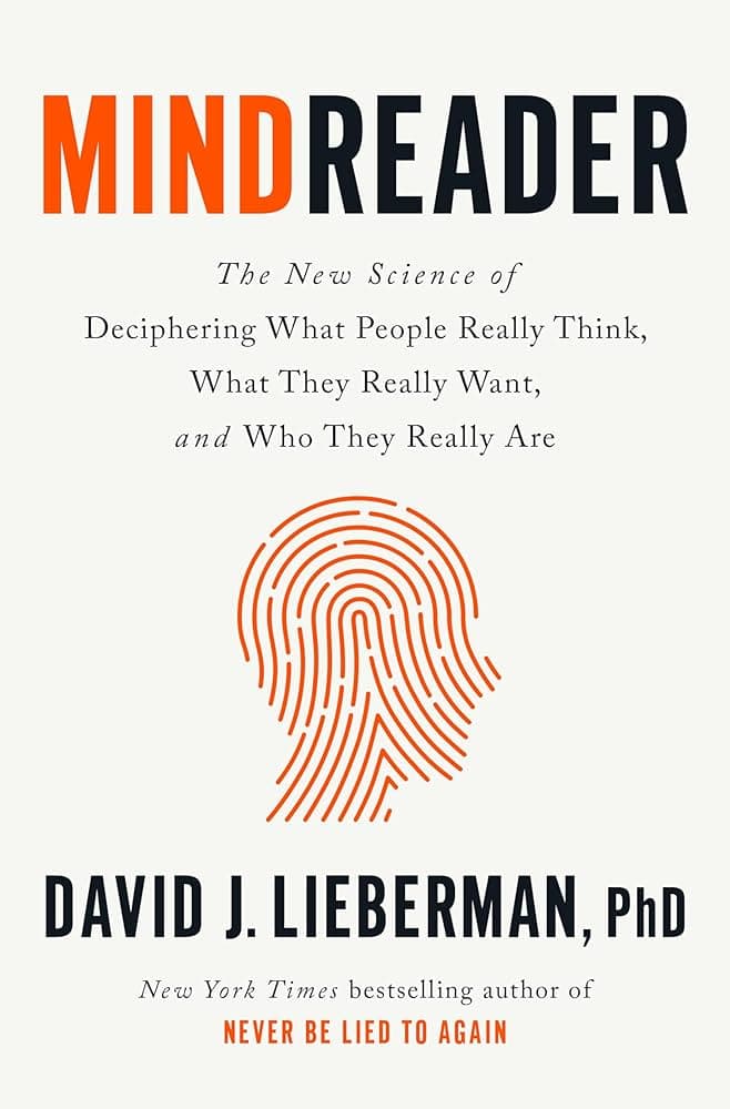 Mindreader – David J Liberman könyvborító