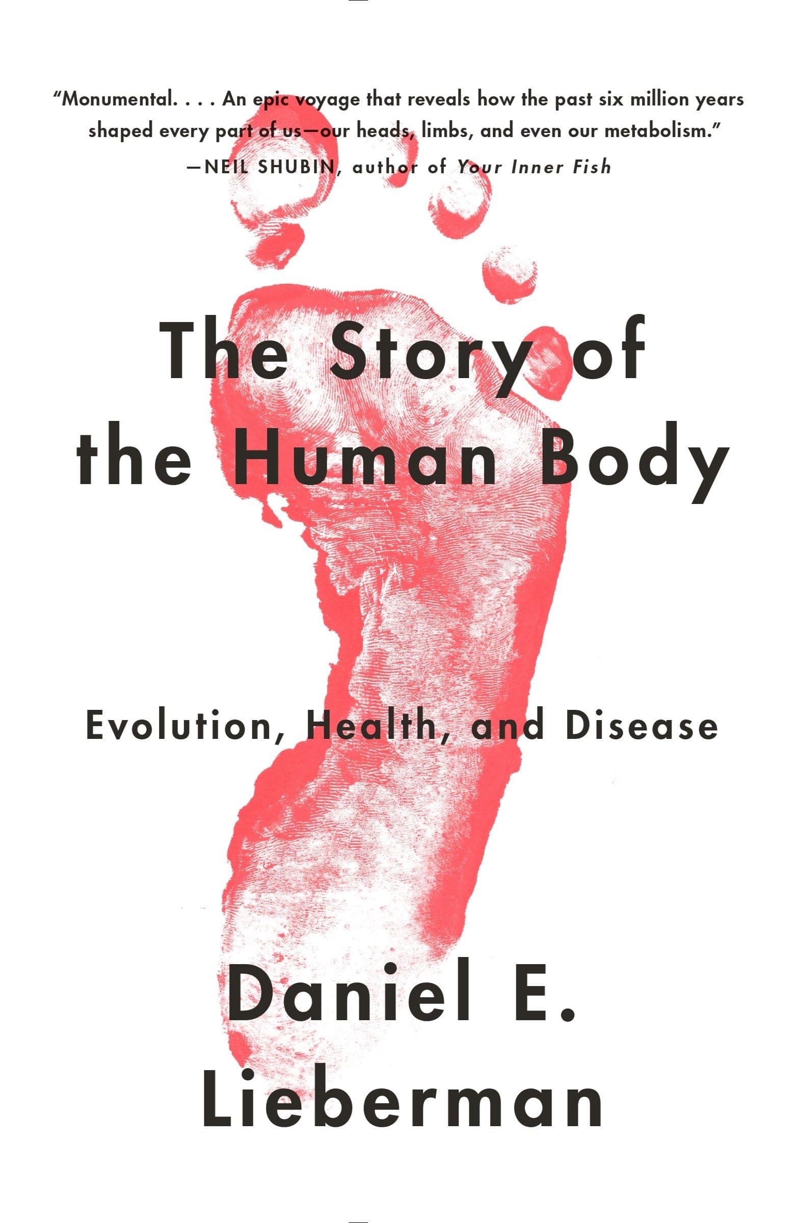 The Story of the Human Body – Daniel Lieberman könyvborító