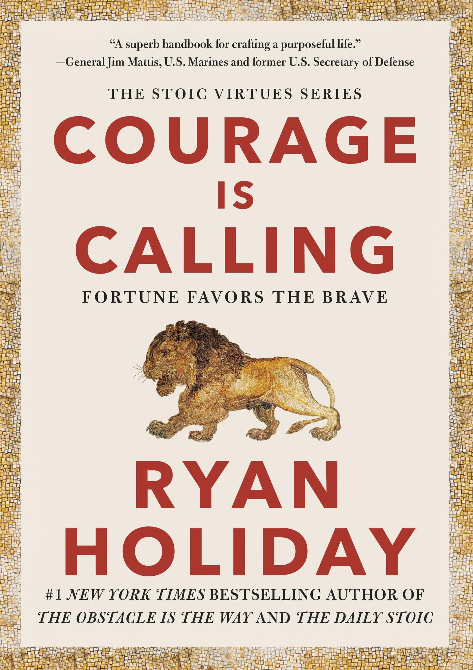 Courage is Calling – Ryan Holiday könyvborító