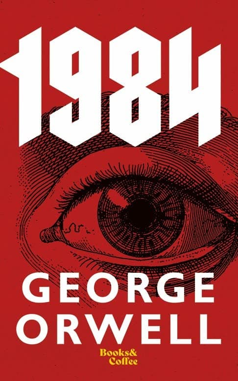 1984 – George Orwell könyvborító