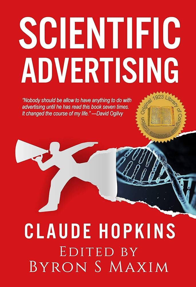 Scientific Advertising – Claude C. Hopkins könyvborító