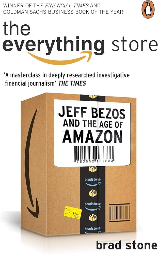 The Everything Store – Brad Stone könyvborító
