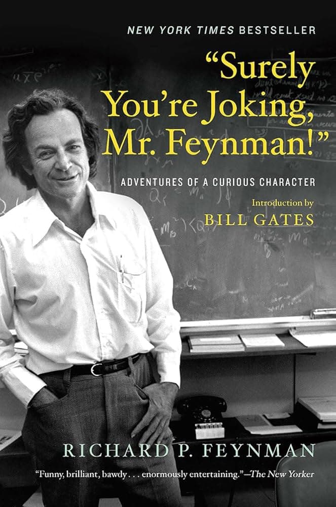 Surely You are Joking Mr. Feynman – Richard P Feynman könyvborító