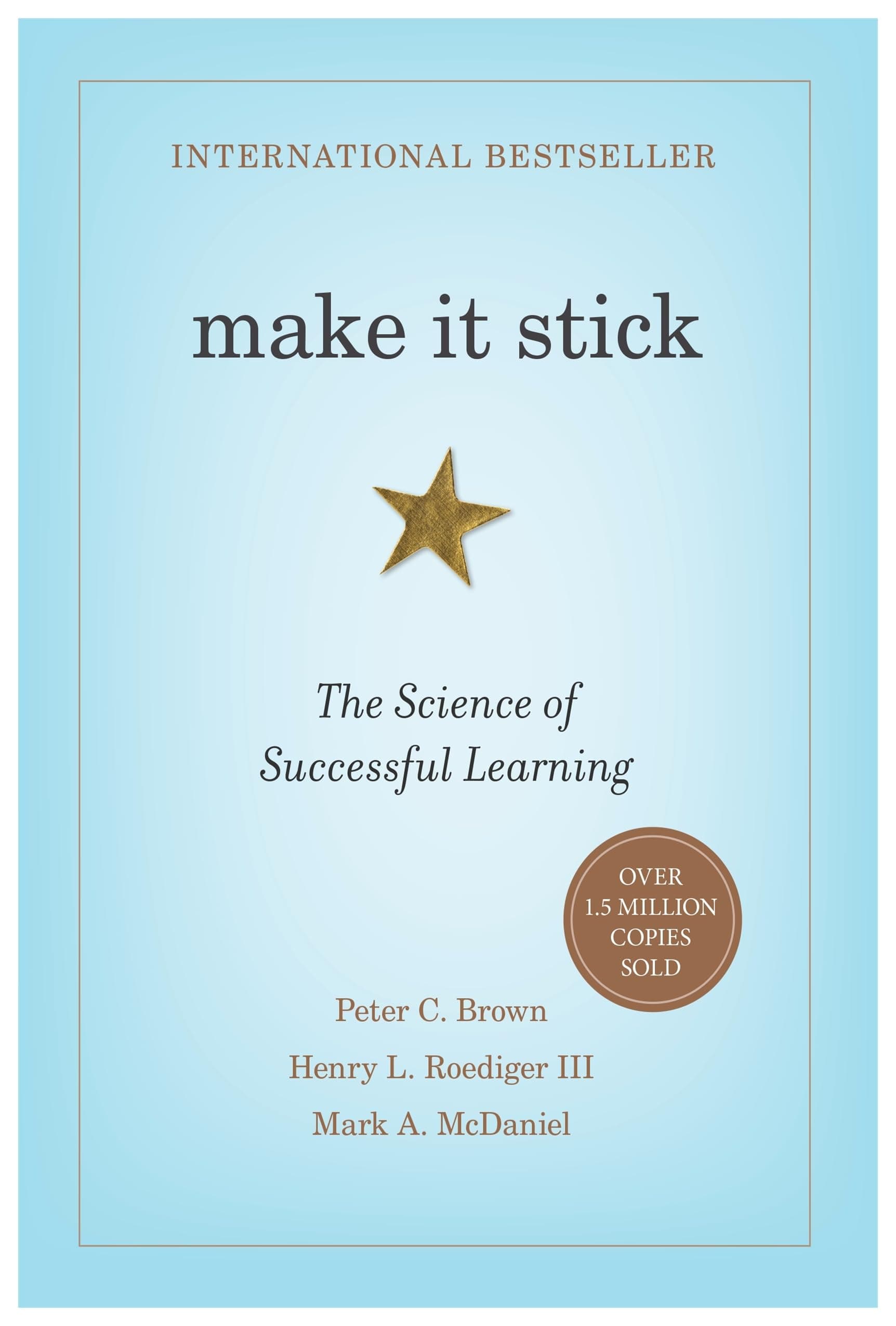 Make it stick – Peter C. Brown könyvborító