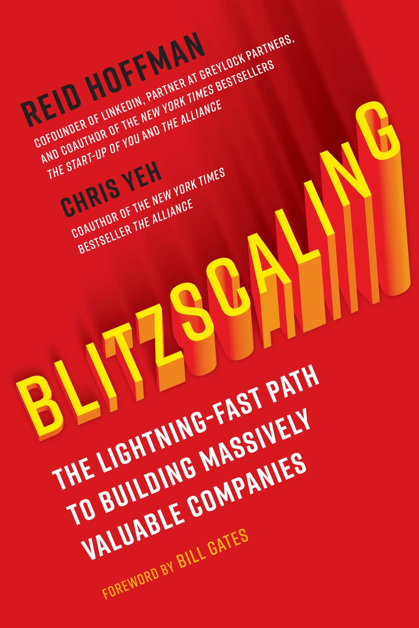 Blitzscaling – Reid Hoffman könyvborító