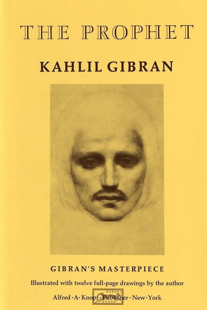 The Prophet – Kahil Gibran könyvborító