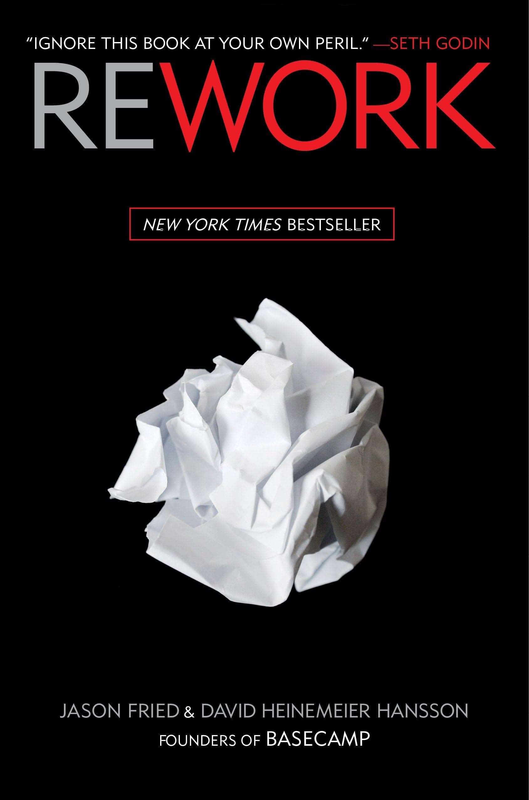 ReWork – Jason Fried könyvborító