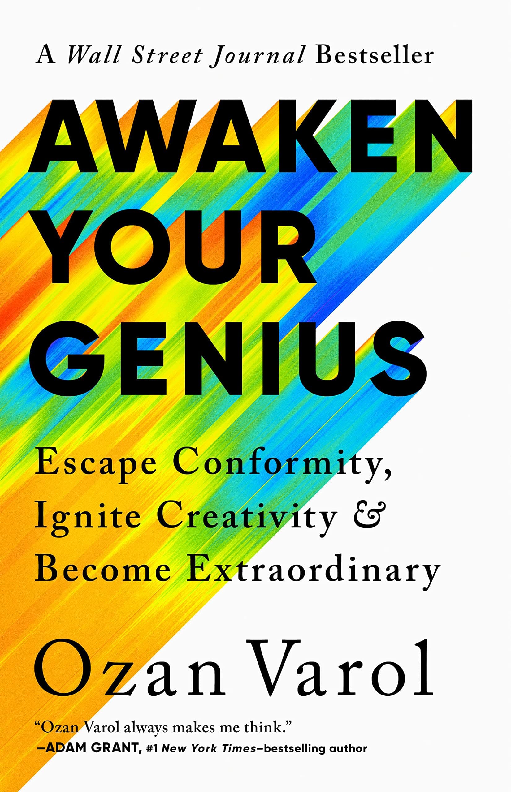 Awaken your genius – Ozan Varol könyvborító