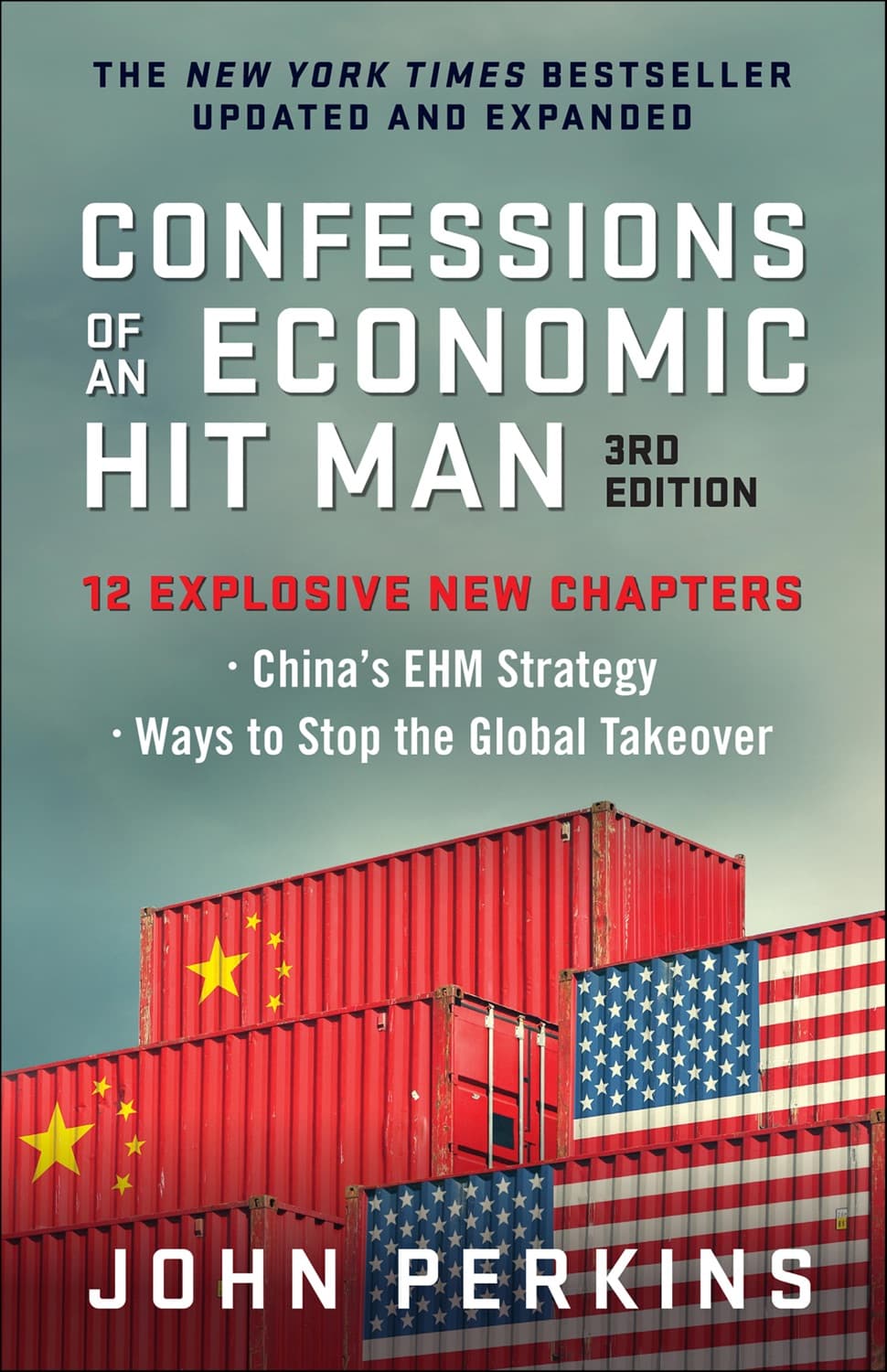Confessions of an Economic Hit Man – John Perkins könyvborító