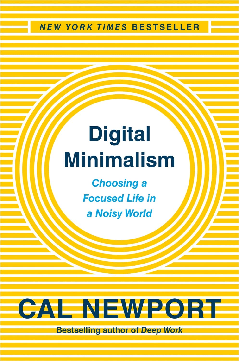 Digital Minimalism – Cal Newport könyvborító