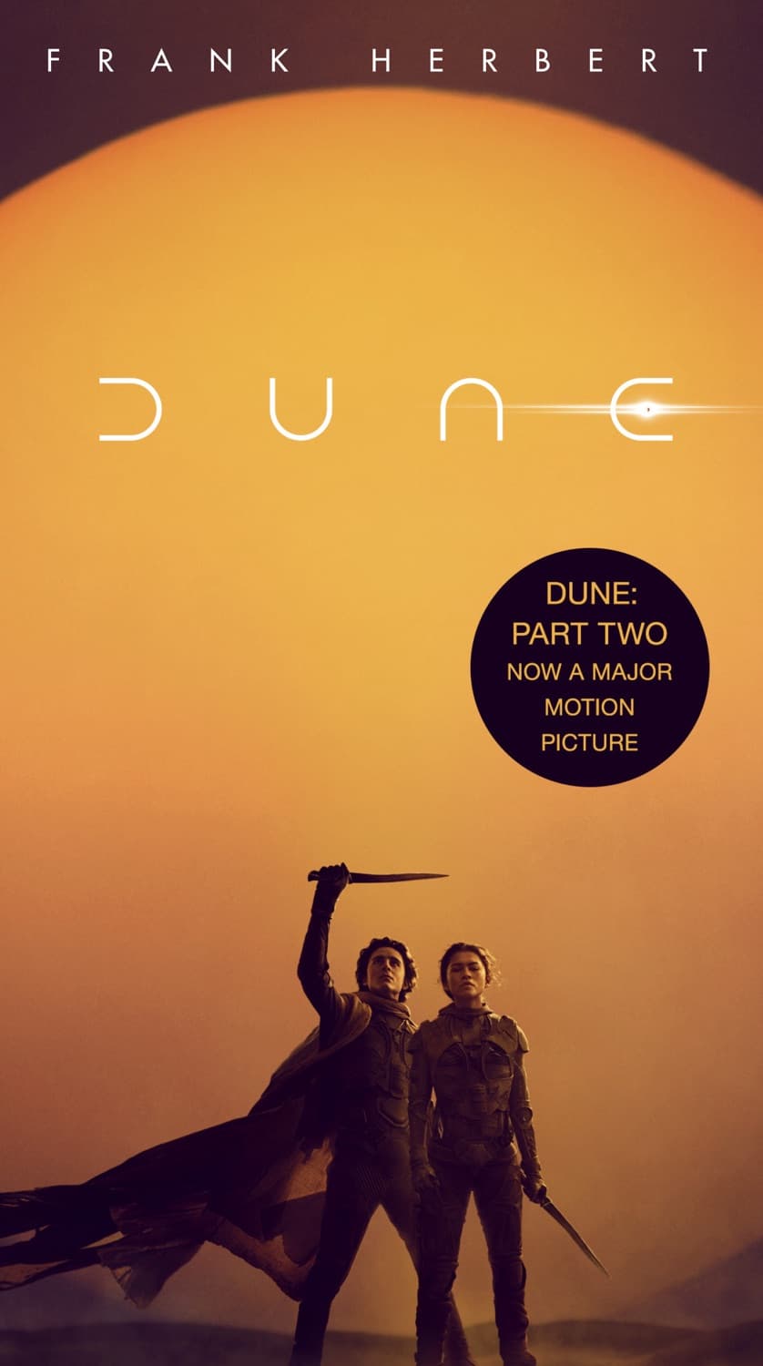 Dune – Frank Herbert könyvborító