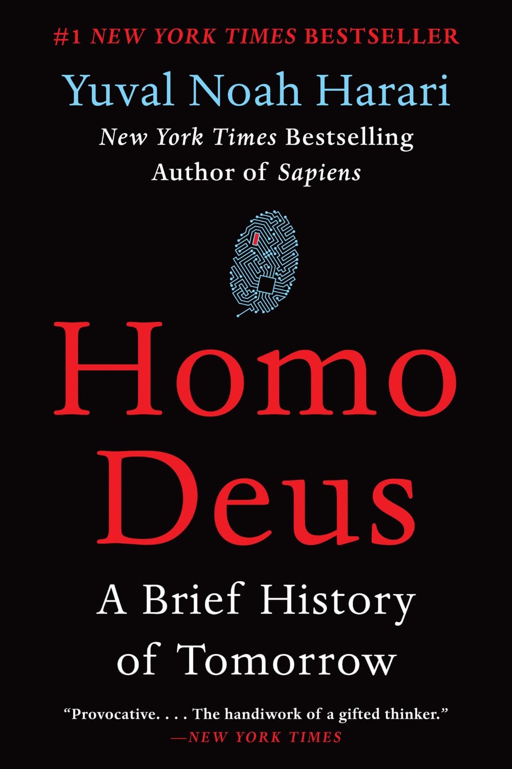 Homo Deus – Yuval Noah Harari  könyvborító
