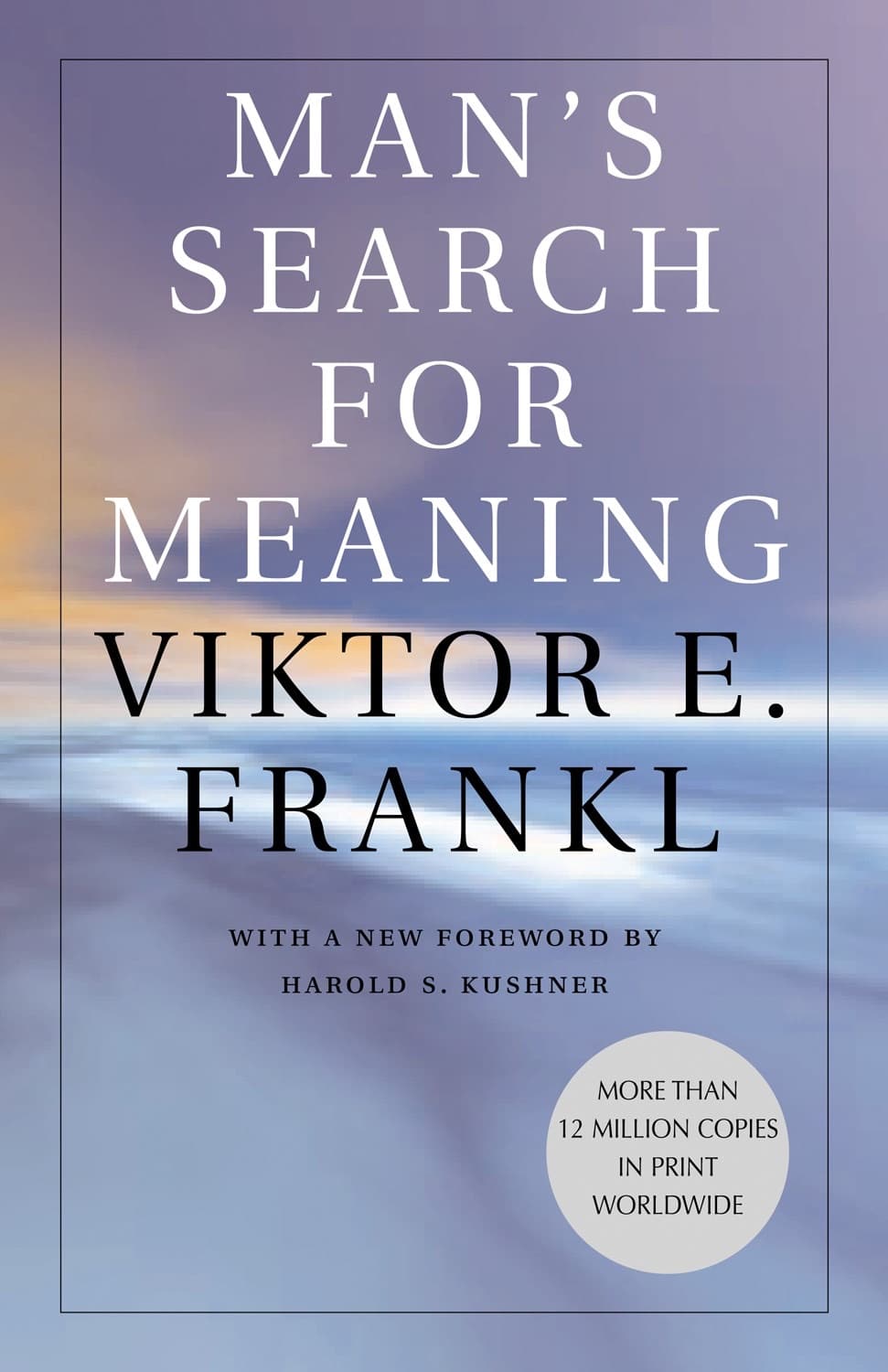 Man's Search for Meaning – Viktor Frankl könyvborító