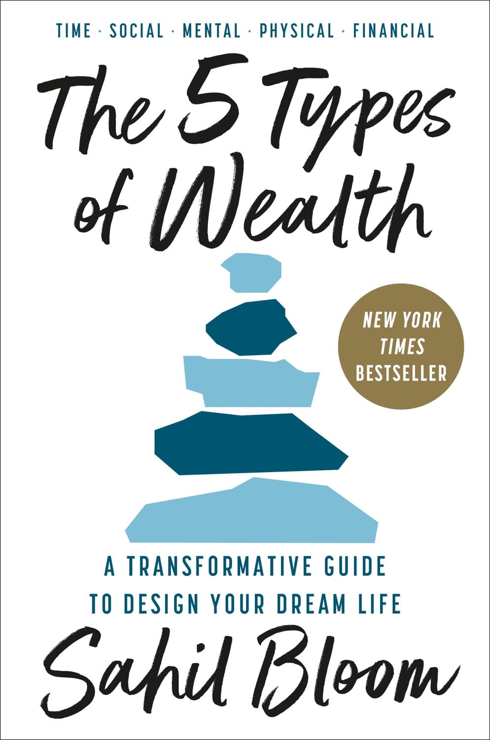 The 5 Types of Wealth – Sahil Bloom könyvborító