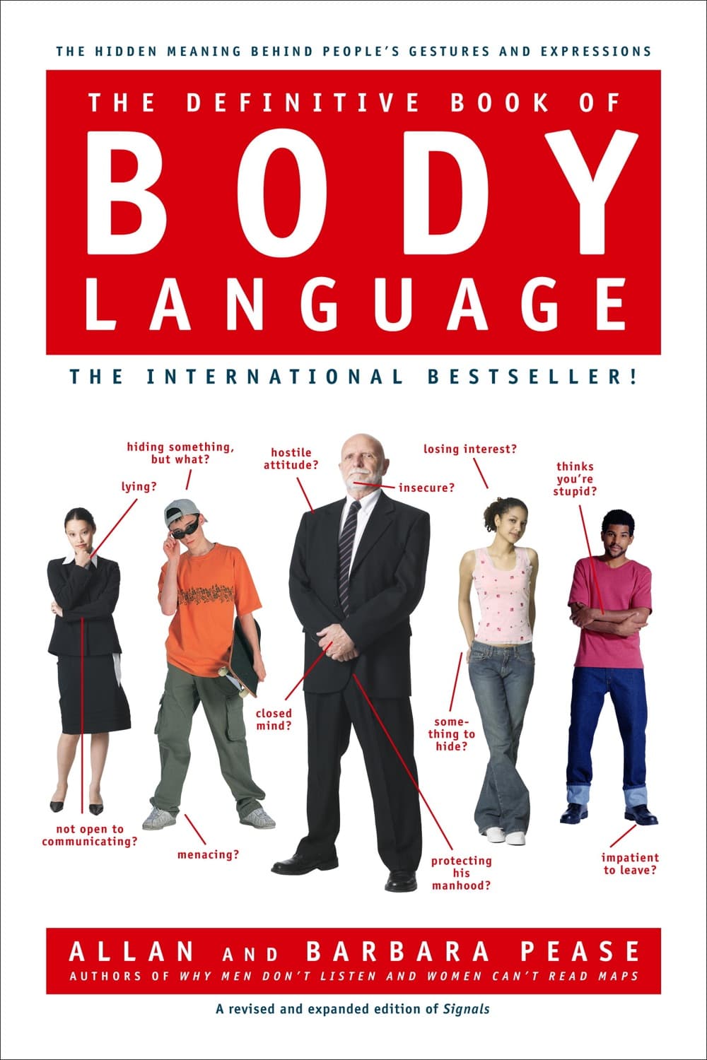 The Definitive Book of Body Language – Barbara Pease, Allan Pease könyvborító