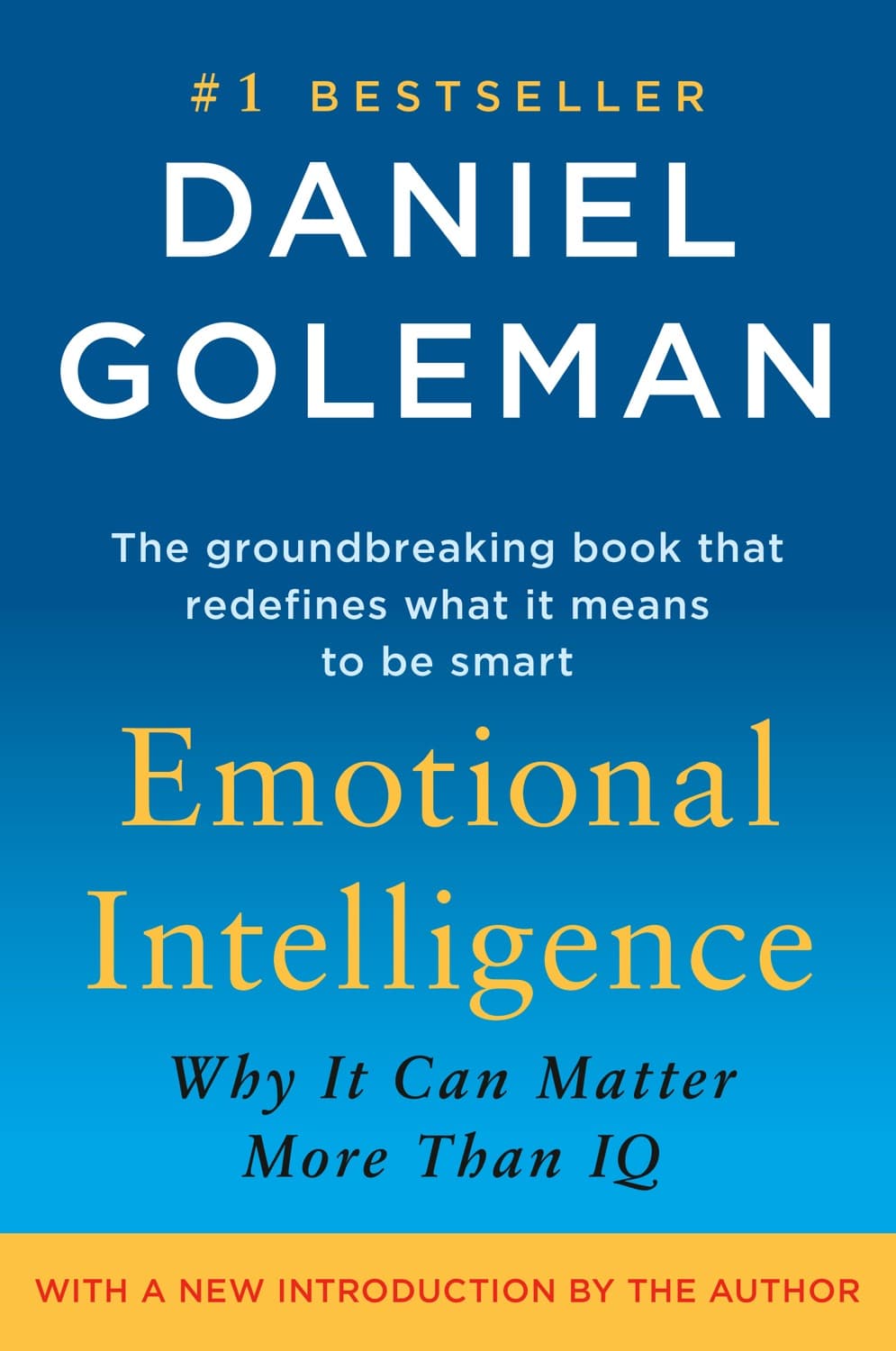 Emotional Intelligence – Daniel Coleman könyvborító